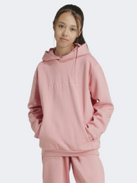 هودي رياضي بناتي للأطفال Adidas Szn Graphic سيمي بينك سبارك