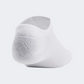 Under Armour Essential No Shoe 6Pk Unisex Lifestyle Sock White/Halo Grey