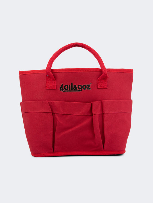 Oil And Gaz Stylish And Spacious Women Lifestyle Bag Red
