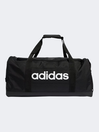 Adidas لينير حقيبة تدريب للجنسين أسود/أبيض