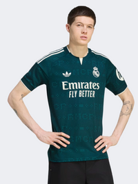 تيشيرت كرة القدم للرجال من Adidas ريال مدريد 26/27 خارج الأرض بلون أورورا آيفي