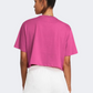 Under Armour Essential Campus Boxy Women Lifestyle T-Shirt Astro Pink/Black