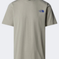 The North Face Topographic Men Lifestyle T-Shirt Clay Grey