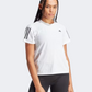 Adidas Own The Run Women Running T-Shirt White/Black