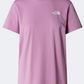 The North Face Foundation Mountain Simple Graphic Women Hiking T-Shirt Mineral Purple