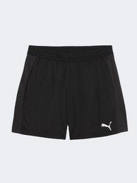 شورت جري رجالي Puma Run Favorite Velocity أسود/ليموني Pow