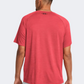 Under Armour Tech Textured Men Training T-Shirt Red Solstice/Black