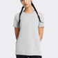 Under Armour Rival Core Women Lifestyle T-Shirt Grey Heather/White