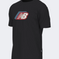 New Balance Cubed Logo Men Lifestyle T-Shirt Black