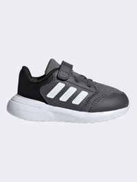 حذاء رياضي للأولاد الرضع Adidas Tensaur Run 3 رمادي/أبيض/أسود