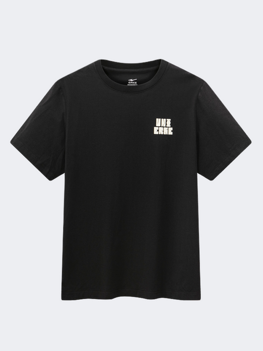 Erke Crew Men Lifestyle T-Shirt Black
