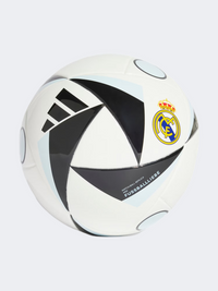 Adidas Real Madrid Mini Home كرة قدم للجنسين أبيض/أسود/سماوي