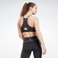 Reebok Strappy Back Low-Impact Women Training Bra Night Black