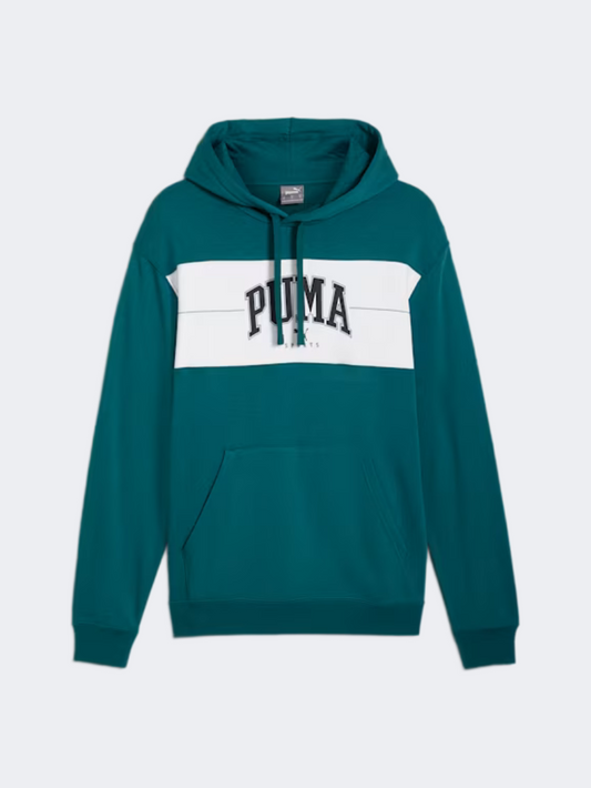 Puma Squad Men Lifestyle Hoody Green