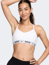 حمالة صدر تدريب نسائية Nike Indy أبيض/أسود