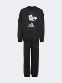 Adidas Disney Mickey Mouse Little-Boys Sportswear Set Black/Off White