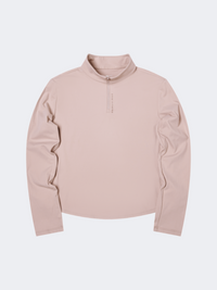 Erke Pullover Women Training Long Sleeve Cream Pink