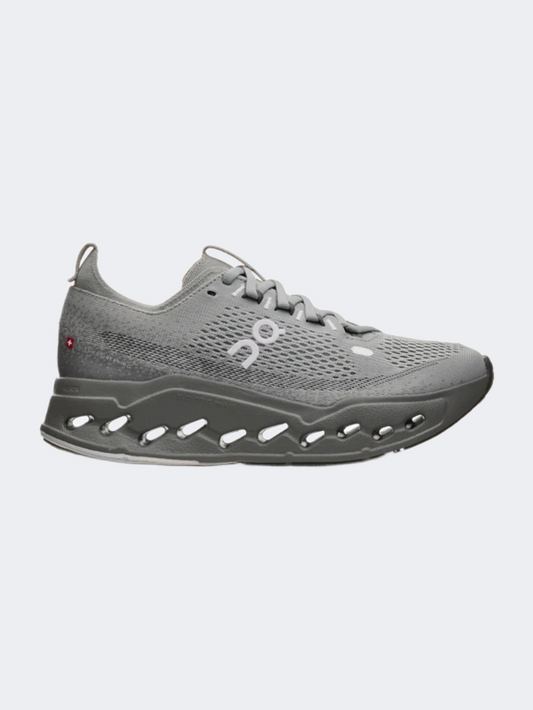 On Cloudsurfer Max 1 Women Running Shoes Alloy/Asphalt