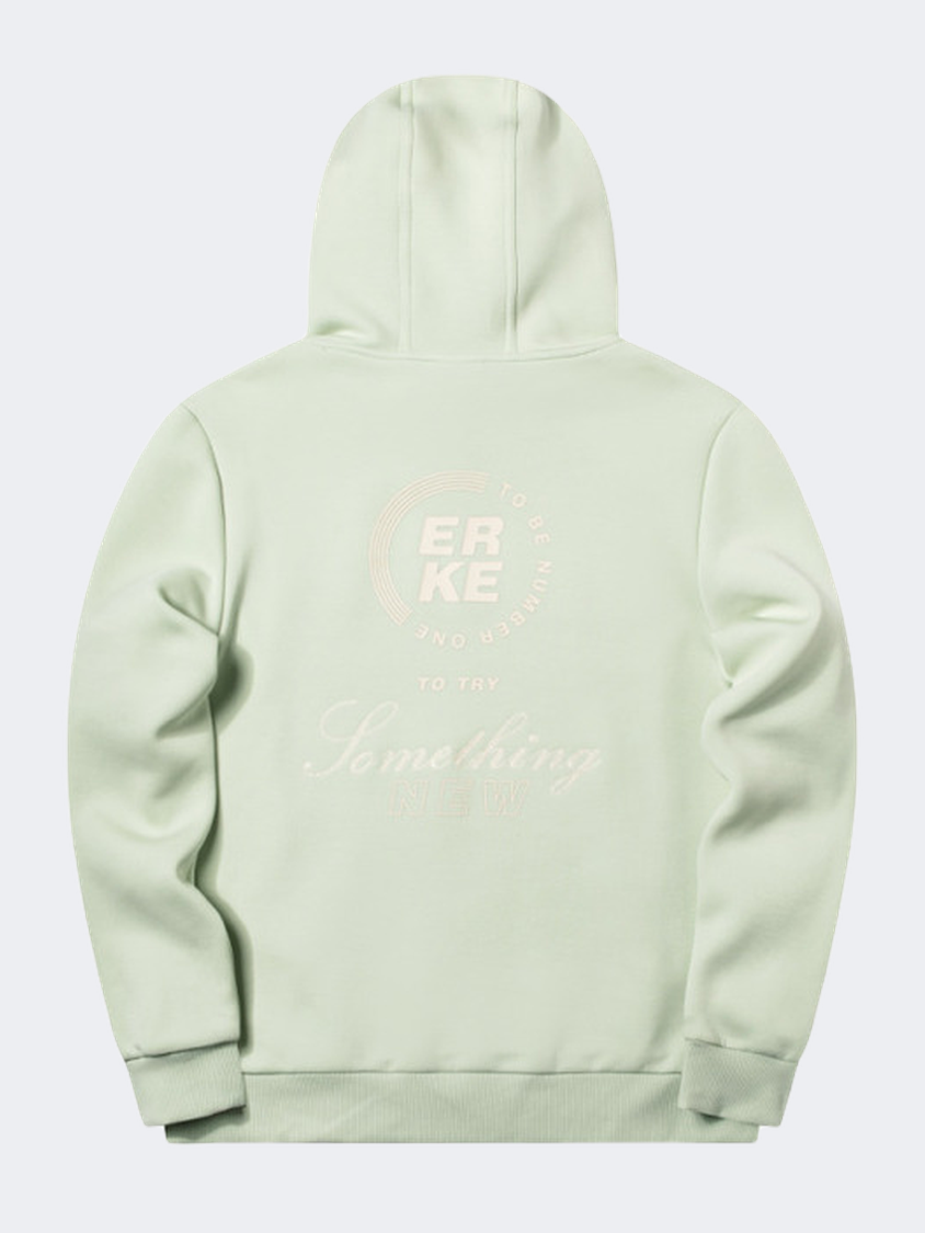 Erke Women Lifestyle Hoody Light Green
