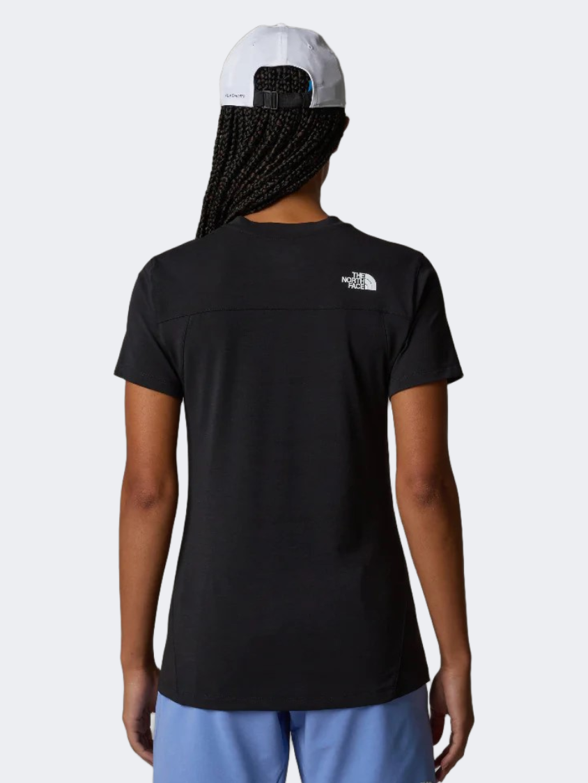 The North Face Lightning Alpine Women Hiking T-Shirt Black