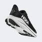 حذاء جري للأولاد Hoka Clifton 10 Gs باللون الأسود/الأبيض