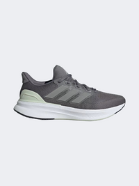 Adidas حذاء جري رجالي Ultrarun 5 رمادي/أخضر كتان