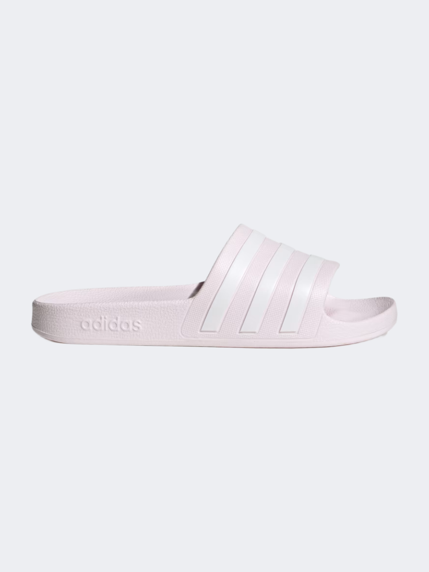 شباشب سباحة نسائية Adidas Adilette Aqua وردي فاتح/أبيض Gz5878