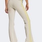 Adidas Essentials 3-Stripes High Waistband Lycra Women Sportswear Tight Beige