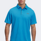 Under Armour Tech Men Lifestyle Polo Short Sleeve Ether Blue/Grey
