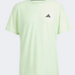 Adidas Essentials Stretch Men Training T-Shirt Green Spark/Black