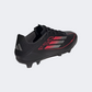 أحذية كرة القدم للرجال Adidas F50 League Fg MG باللون الأسود/المعدني/الأحمر