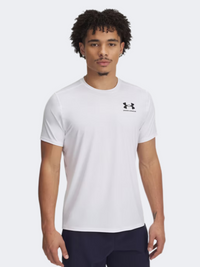 طبقة أساسية تدريب رجالي Under Armour Heatgear® Fitted أبيض