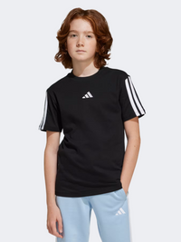 Adidas Essentials Kids-Boys Sportswear T-Shirt Black/White