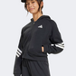 Adidas Future Icons 3 Stripes Kids-Girls Sportswear Hoody Black/White