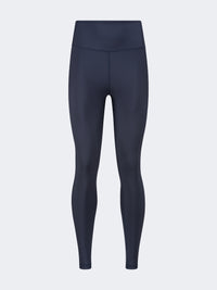 Oil And Gaz Plain Women Lifestyle Tight Navy Blue