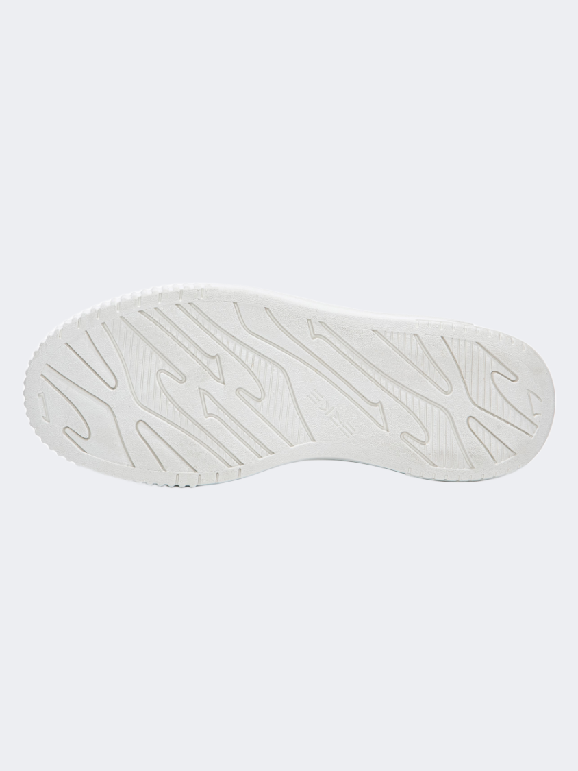 Erke Skateboard Women Lifestyle Sneaker Light White/Flaxen