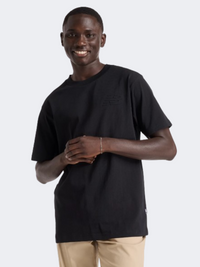 تيشيرت New Balance Embossed Logo Jersey لايف ستايل للرجال أسود