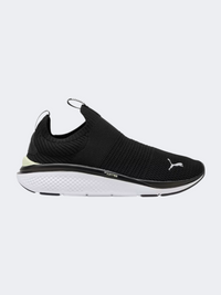 Puma Softride Pro Echo Slip-On Women Running Espadrilles Black/White