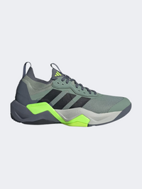 Adidas حذاء تدريب رجالي Rapidmove Adv 2 أخضر فضي/أسود