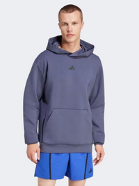 هودي تدريب رجالي Adidas D4T شادو نافي