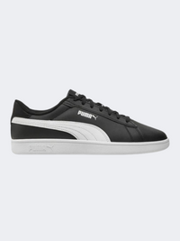 Puma Smash 3 حذاء لايف ستايل رجالي أسود/أبيض