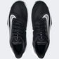 حذاء كرة السلة Nike Precision VII للرجال أسود/رمادي/أبيض