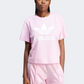 Adidas Adicolor Trefoil Boxy Women Original T-Shirt True Pink
