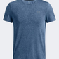 Under Armour Seamless Stride Men Running T-Shirt Blue/Reflective