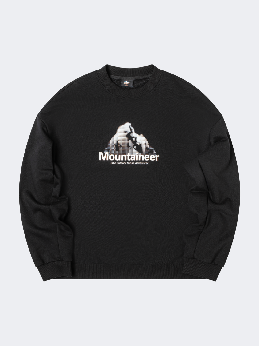 Erke Men Outdoor Sweatshirt Black