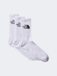 The North Face Everyday Standard Crew Unisex Lifestyle Sock White