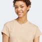 Adidas Future Icons Small Logo Baby Women Sportswear T-Shirt Warm Sandstone