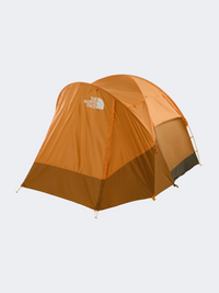 خيمة تخييم للجنسين Wawona 4P من The North Face بني/برتقالي