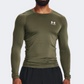 Under Armour Comp Men Training Long Sleeve Marine Green/White