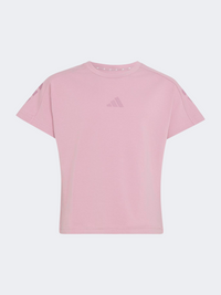 تيشيرت رياضي للبنات من Adidas Future Icons 3 Stripes - ماجيك موف